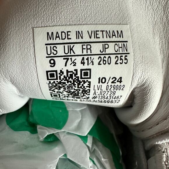 Adidas‎ Samba OG sneaker in "Dash Grey" Mens Size 9 White Gum Sole UK Size 7.5 - Picture 11 of 12